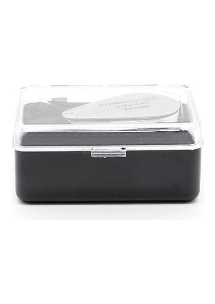 Kontrol, Için Özel Kutulu Metal Işıklı Lup 30x21