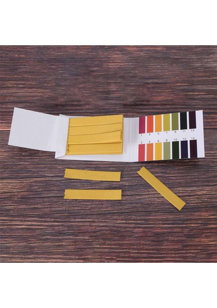 15 Set 1200 Şerit Profesyonel 1-14 Ph Taç Kağıt Ph Test Şeritleri Su Kozmetik Toprak Ph Test Kağıtları (Yurt Dışından)