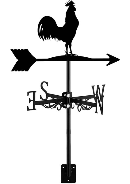 Hayvan Tavaları ile 3x Weathervan Bahçe Bahis Hava Durumu Rüzgar Yönü Horoz Cockerel Süs Sanat Sanat Zanaat (Yurt Dışından) fiyatları
