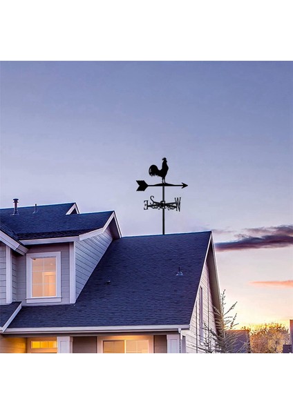 Hayvan Tavaları ile 3x Weathervan Bahçe Bahis Hava Durumu Rüzgar Yönü Horoz Cockerel Süs Sanat Sanat Zanaat (Yurt Dışından) indirimleri