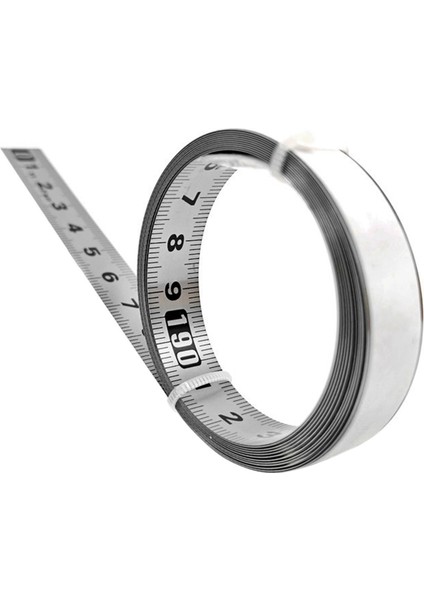 2x Paslanmaz Çelik Yapıştırıcı Ölçekli Hassas Ağaç Işleme Kılavuzu Tutkallı Kendinden Yapışkan Bant Memperi Hükümdarı, C-100CM (Yurt Dışından) fiyatları