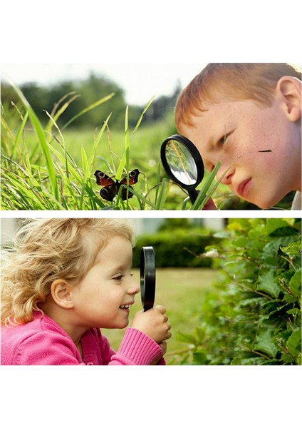 Çocuklar Büyüteç 16 Adet, Plastik El Tipi Mini Taşınabilir Büyüteç Küçük Çocukları Kaşif Için Oyuncaklar (Yurt Dışından) fırsatları