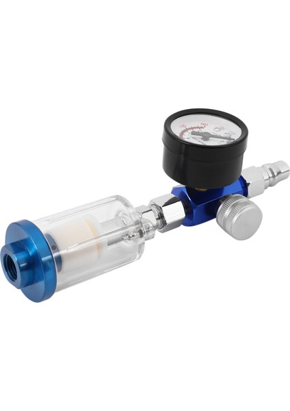 1/4 Çırpma Hava Basıncı Regülatörü Gösterge Püskürtme Aracı ve Sıralı Su Tuzağı Filtre Yağ-Suyu Ayırıcı Pnömatik Aracı (Yurt Dışından) indirimleri