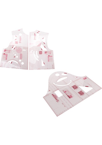 6x 1: 1 Moda Bez Tasarım Cetveli Kalıp Okulu Öğrenci Öğretim Giyim Çizim Şablonu Giysi Prototip Cetvel (Yurt Dışından) modelleri