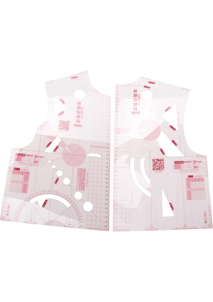 6x 1: 1 Moda Bez Tasarım Cetveli Kalıp Okulu Öğrenci Öğretim Giyim Çizim Şablonu Giysi Prototip Cetvel (Yurt Dışından) indirimleri