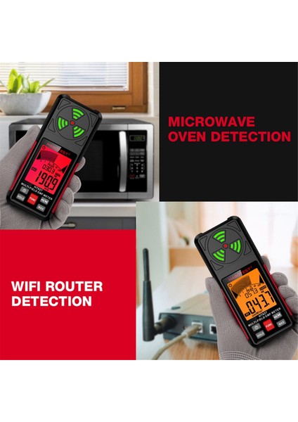 Habotest HT627 Emf Metre Profesyonel Elektromanyetik Alan Radyasyon Dedektörü El Taşınabilir Radyo Frekansı Uyarı Ölçer (Yurt Dışından) fırsatları