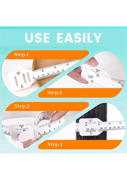 Kupa, Kupalar, Cam Kavanozlar ve Içme Bardakları Dıy El Sanatları Üreticisini Ölçmek Için 3 Paket Genişlik Ölçücü (Yurt Dışından) indirimleri