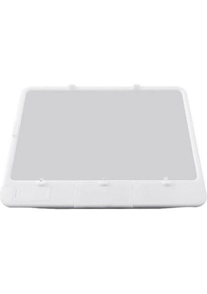 Candy Asi-Tv-On-Tv Tam Sayfa Kitap Büyüteç ve Işık Sayfa 3x Daha Büyük, Optik Sınıf, Parlama Önleyici Beyaz (Yurt Dışından)