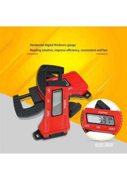 2 Pc 0-12.7mm Plastik Karbon Fiber Kompozitler Dijital Kalınlık Kaliper Mikrometre Göstergesi (Yurt Dışından) fiyatları