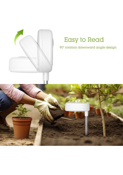 4&#39;ü 1 Arada Toprak Ph Metre Işık ve Nem Besin Test Cihazı Kapalı Saksı Toprağı Asitlik Ölçer Bitki Bahçecilik Araçları (Yurt Dışından) indirimleri