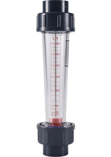 Lzs-25 Akış Ölçer Plastik Tüp Tip 300-3000L/S Su Rotametre Sıvı Flowmeteter Ölçüm Aletleri Kimyasal Işık Için (Yurt Dışından)