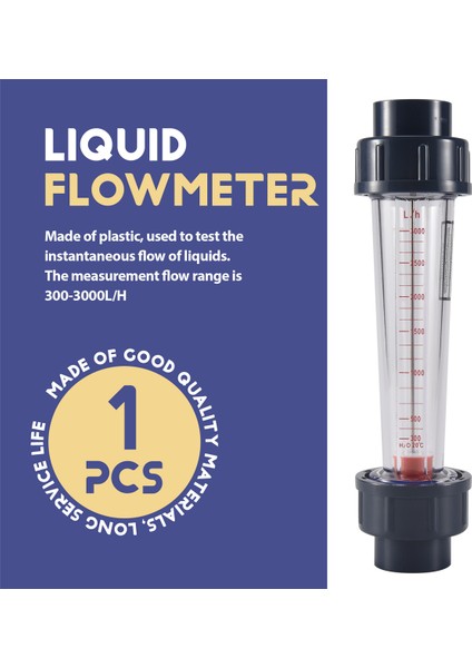 Lzs-25 Akış Ölçer Plastik Tüp Tip 300-3000L/S Su Rotametre Sıvı Flowmeteter Ölçüm Aletleri Kimyasal Işık Için (Yurt Dışından) fırsatları