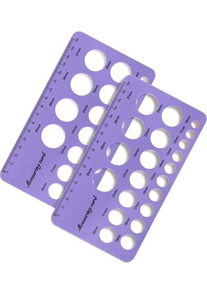 Flanş Silikon Meme Ucu Cetveli Flanş Beden Meme Ucu Ölçüm Cetvel Meme Ucu Yumuşak Silikon Flanş Sizer, Göğüs Pompası Boyutu Aleti (Yurt Dışından) fiyatları