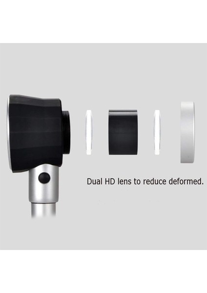 5x El Taşına Alınan 45X Katlanır Keten Test Cihaz Metal Büyüteçleri Bez Iplik Sayacı Büyüteç Büyüteç Işığı (Yurt Dışından) modelleri