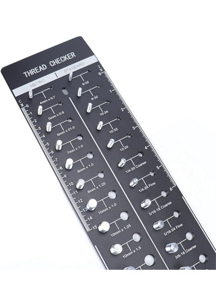 34 Somun ve Cıvata Diş Çekimi, Somun ve Cıvata Tanımlama Aracı Cetveli, Cıvata Boyutu ve Iplik Göstergesi Standardı ve Metrik (Yurt Dışından) fırsatları