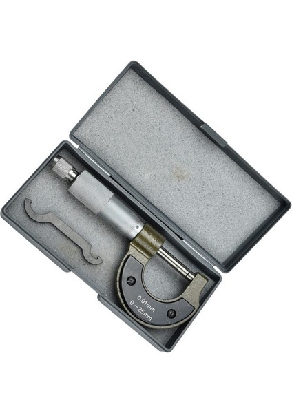 Yüksek Hassasiyetli Mikrometre Dairesel Tüp Çapı Ölçüm Cetveli 0-25MM Endüstriyel Silindir Çapı Ölçüm Cetveli (Yurt Dışından) fırsatları