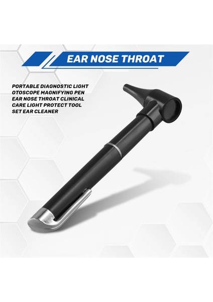 Taşınabilir Teşhis Işık Otoskop Büyüteç Kalem Kulak Burun Boğazı Klinik Bakım Işık Koruma Aracı Kulak Temizleyici (Yurt Dışından) fırsatları