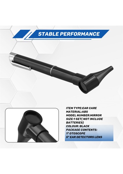 Taşınabilir Teşhis Işık Otoskop Büyüteç Kalem Kulak Burun Boğazı Klinik Bakım Işık Koruma Aracı Kulak Temizleyici (Yurt Dışından) indirimleri