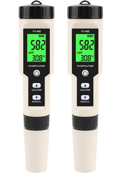 2x Yeni YY-400 Hidrojen Iyon Konsantrasyonu Su Kalitesi Test Ph/orp/h2 ve Tem 4 1 Dijital Içme Suyu Ölçer (Yurt Dışından) fırsatları