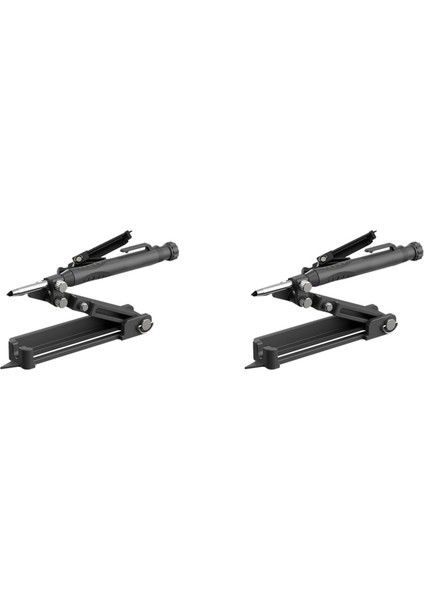 2x Çok Fonksiyonlu Yazma Aracı Alüminyum Alaşım Pusula Açısı Ayarlanabilir Döşeme Döşeme Saplama Duvarları Ahşap Işleme Araçları (Yurt Dışından)