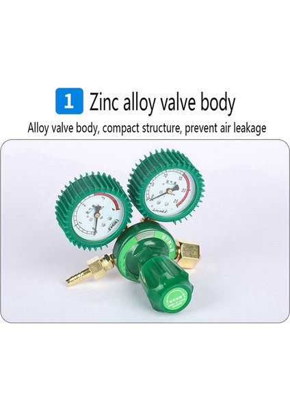 2x Oksijen Gaz Şişesi Regülatörleri O2 Azaltma Basınç Inhaleri Asetilen Çift Gösterge Regülatörü Oksijen Tankı Regülatörü (Yurt Dışından) fırsatları