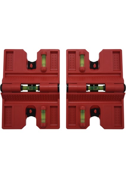 Ruh Seviyesi, Manyetik Post Seviye Aracı Depolama Için Kırışlar, Çapraz Kontrol Kabarcık Seviyesi (Paket 2) (Yurt Dışından)