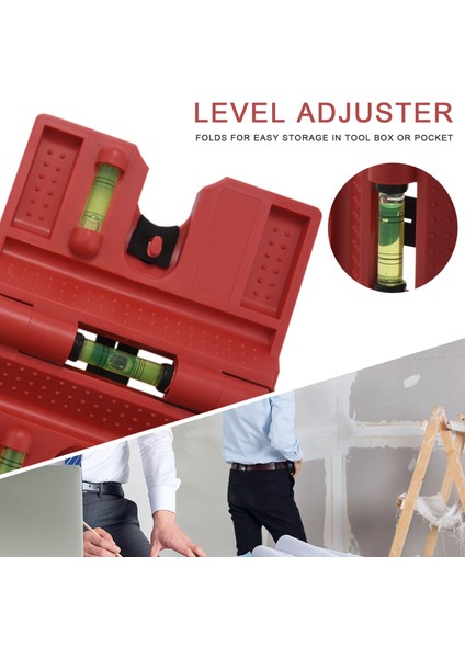 Ruh Seviyesi, Manyetik Post Seviye Aracı Depolama Için Kırışlar, Çapraz Kontrol Kabarcık Seviyesi (Paket 2) (Yurt Dışından) modelleri