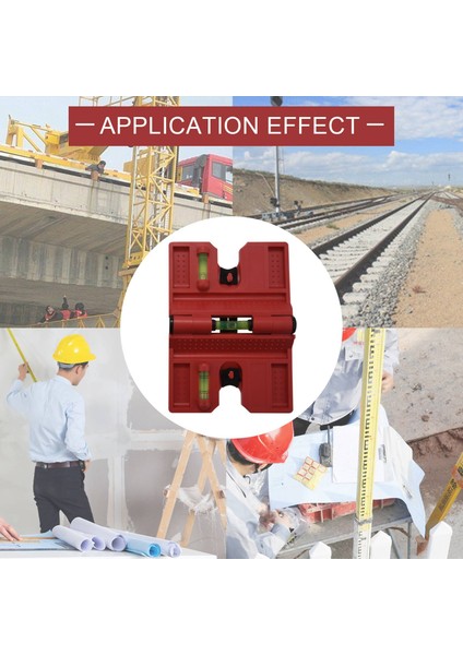 Ruh Seviyesi, Manyetik Post Seviye Aracı Depolama Için Kırışlar, Çapraz Kontrol Kabarcık Seviyesi (Paket 2) (Yurt Dışından) fırsatları