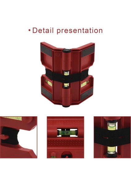 Ruh Seviyesi, Manyetik Post Seviye Aracı Depolama Için Kırışlar, Çapraz Kontrol Kabarcık Seviyesi (Paket 2) (Yurt Dışından) indirimleri