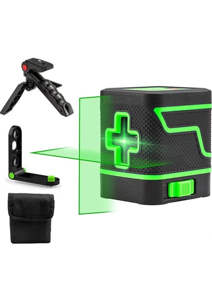 Lazer Seviyesi, Parlak Yeşil Kiriş Çarpısı (Kendi Kendine Eğlence Işlevi Ile), Lazer Seviye Aracı, Taşınabilir Yeşil Işık Seviyesi (Yurt Dışından)