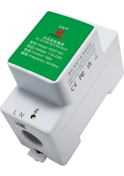 Peacefair Taa Enerji Ölçer Tek Fazlı Ac Din Ray Modülü Wifi Akıllı Kwh Güç Tüketim Ölçer Watt Metre Voltmetre Ampermetre (Yurt Dışından) fırsatları