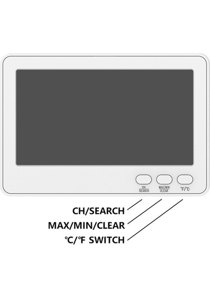 Kablosuz Hava Durumu Istasyonu Kapalı Dış Termometre Higometre Ev Hava Tahmini Saat Hava Istasyonları A (Yurt Dışından) fiyatları