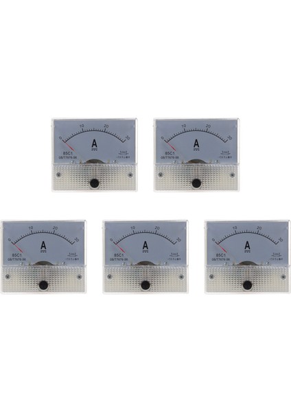 5x 85C1 Analog Akım Panel Ölçer Dc 30A Amp Ampermetre (Yurt Dışından)