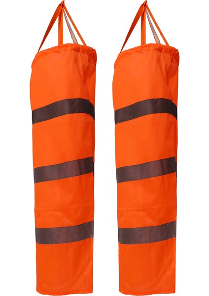 2pcs 30 Inç Rüzgar Rüzgar Yönü Ölçüm Çorap Çanta Dışarıda Yansıtıcı Kemer Havaalanı Çiftliği ve Parkı (Yurt Dışından)
