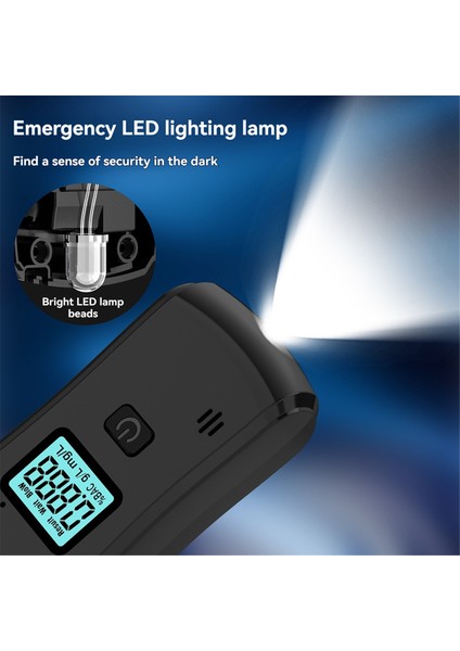 Dijital Nefes Alkol Test Merkezi Breathalyzer LCD Ekran Alkol Ölçer Alkol Testi Taşınabilir Sarhoş Sürüş Analizörü (Yurt Dışından) indirimleri