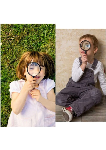 Çocuklar Büyüteç 32 Adet, Plastik El Tipi Mini Taşınabilir Büyütme Cam Küçük Çocukları Büyüteç Için Oyuncaklar Explorer (Yurt Dışından) indirimleri