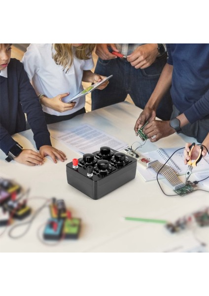 4x 0-9999 Ohm Basit Direnç Kutusu Hassas Değişken On Yıl Direnç Öğretim Enstrümanı (Yurt Dışından) fırsatları