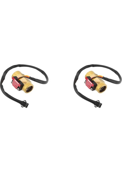 2 Parça Yf-B1 Türbin Su Akış Sensörü G1 / 2 Inç Elektromanyetik Pirinç Sıralı Salon Anahtarı Erkek Iplik 1-25 L / Dk (Yurt Dışından) fiyatları