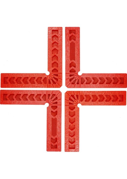 8 Pcs 4 Inç 90 Derece Konumlandırma Kareleri, Sağ Açılı Kelepçeler Ahşap Işleme Marangozluk Köşe Kelepçesi Kare Aracı (Yurt Dışından) fiyatları