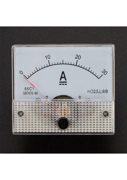 10X 85C1-A Dc Analog Amper Metre Panel Ölçer Göstergesi 30A Amp Ölçer Akım Mekanik Ammetreler (Yurt Dışından) modelleri