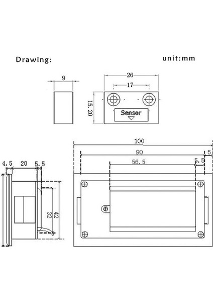 M503 Manyetik Ölçekli Ekran Entegre Gömülü Mıknatıs Ölçüm Sistemi (Yurt Dışından) indirimleri