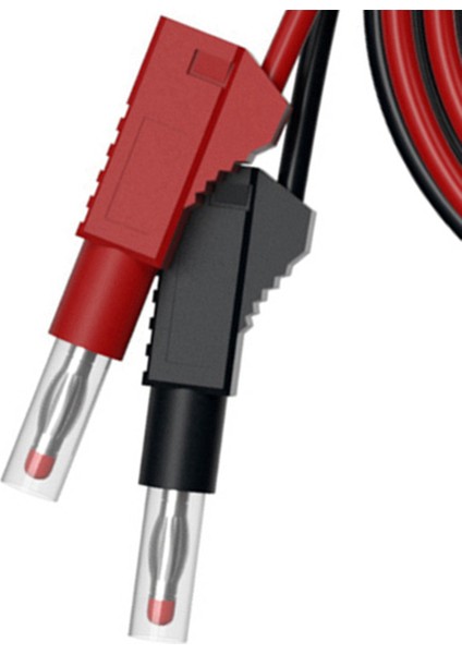 8pcs Çok Metre Test Kurşunları Kablo Jumper Tel Hattı Güvenliği 4mm Muz Fiş Geri Çekilebilir Test Aracı Kırmızı Siyah (Yurt Dışından) modelleri