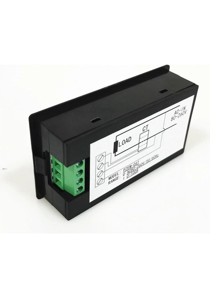 2x Ac 80-260V 100A PZEM-061 LCD Ekran Dijital Akım Voltajı Güç Enerji Ampermetre Akım Transformatör Ct ile (Yurt Dışından) indirimleri