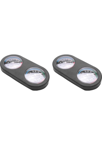 Vivarium Teraryum Için 2x Sürüngen Tank Termometresi Higrometre Sıcaklık Nem Monitörü (Yurt Dışından)