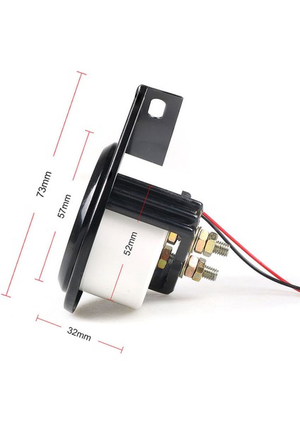 2pcs 2 Inç 52MM 12V Araba LED Işaretçisi Otomatik Tekne Amp Metre Göstergesi 60-0-60 Amp (Yurt Dışından) fırsatları