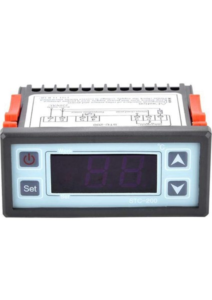 3x STC-200 Dijital Termostat Sıcaklık Denetleyicisi Mikrobilgisayar Soğutma Isıtma Kontrolörü AC220V (Yurt Dışından) fiyatları