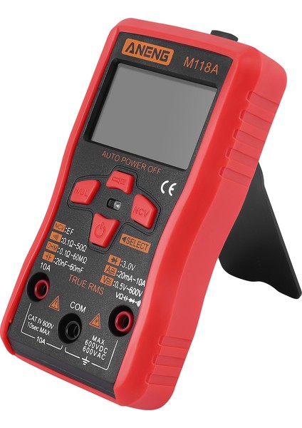 Aneng M118A Mini Dijital Multimetre Dayanıklı Otomatik Gerçek Rms Test Cihazı 6000 Sayısı Otomatik Araç Ac/dc Transistör Voltaj Ölçer (Yurt Dışından) fiyatları