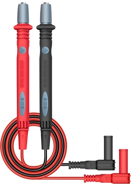 22-1 Arada Multimetre Test Kurşun Seti Timsah Klipsli Profesyonel Silikon Yalıtılmış Test Probları Muz Fişleri Ipuçları (Yurt Dışından) indirimleri