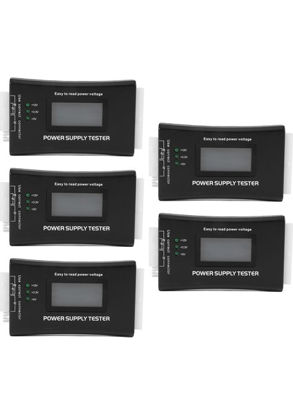 Atx, Itx, Btx, Pcı-E, Sata, HDD Için 5x 20+4 Pin LCD Güç Kaynağı Test Cihazı (Yurt Dışından)