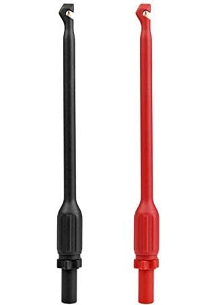 2pcs/set 4mm Tel Piercing Klips 10A Otomotiv Test Kurşun Kiti Otomotiv Tel Delinme Probu Delinme Ponks Ponks Teliback Prob Pimleri (Yurt Dışından)